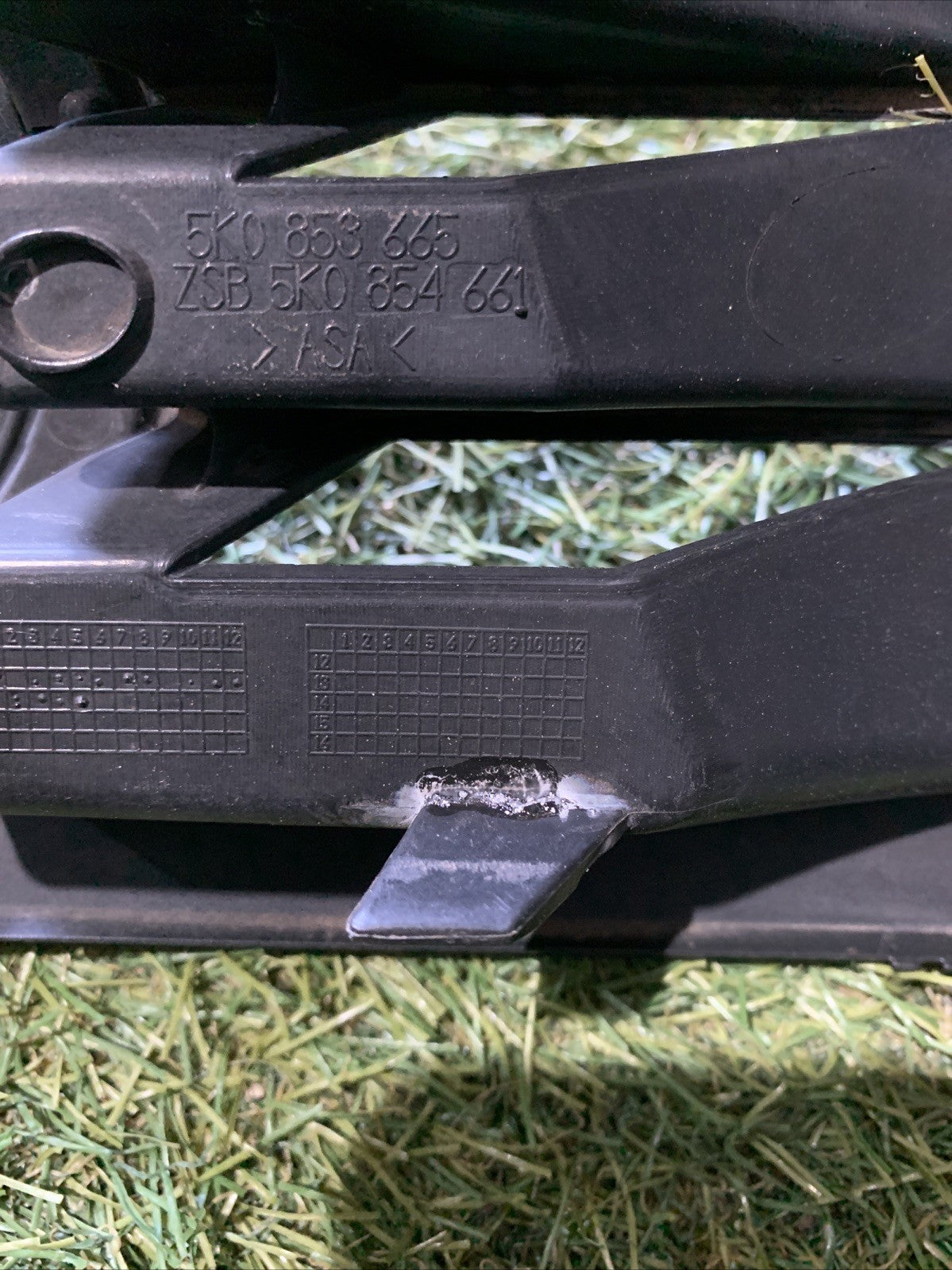 Griglia Paraurti Fendinebbia Anteriore Sinistra Volkswagen Golf 6 5K0853665