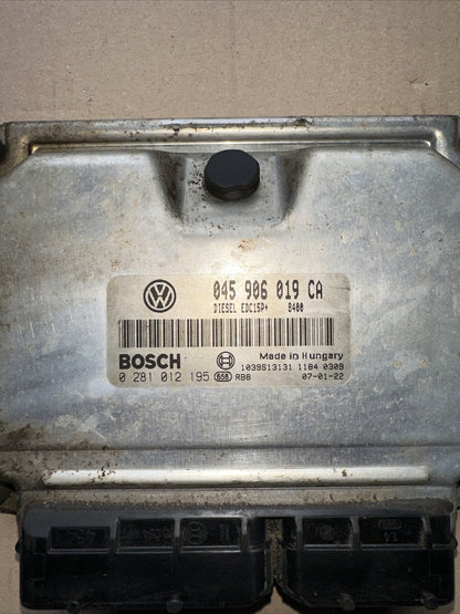 CENTRALINA MOTORE VOLKSWAGEN POLO 1.4 TDI 0281012195 - 045906019CA