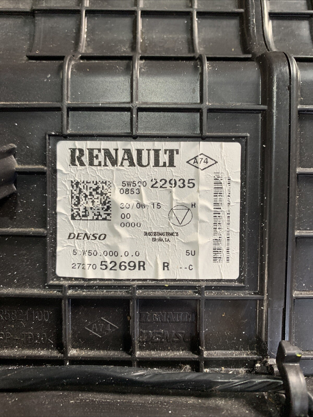 Gruppo Stufa Manuale Renault Clio 2015 1.5 Diesel 5R58211000