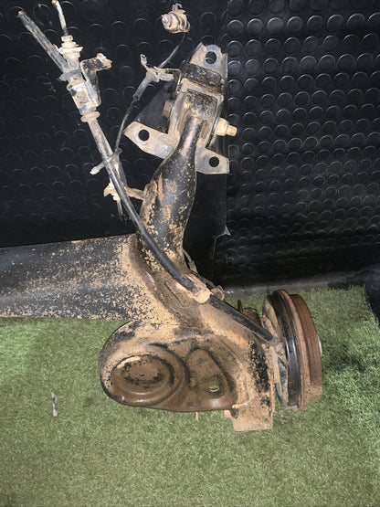 51856917 PONTE ASSALE POSTERIORE FIAT PANDA (169) (2004) FRENI A TAMBURO (2)