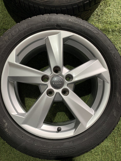4 Cerchi In Lega Da 17 Con Gomme Audi Q2 81A601025B