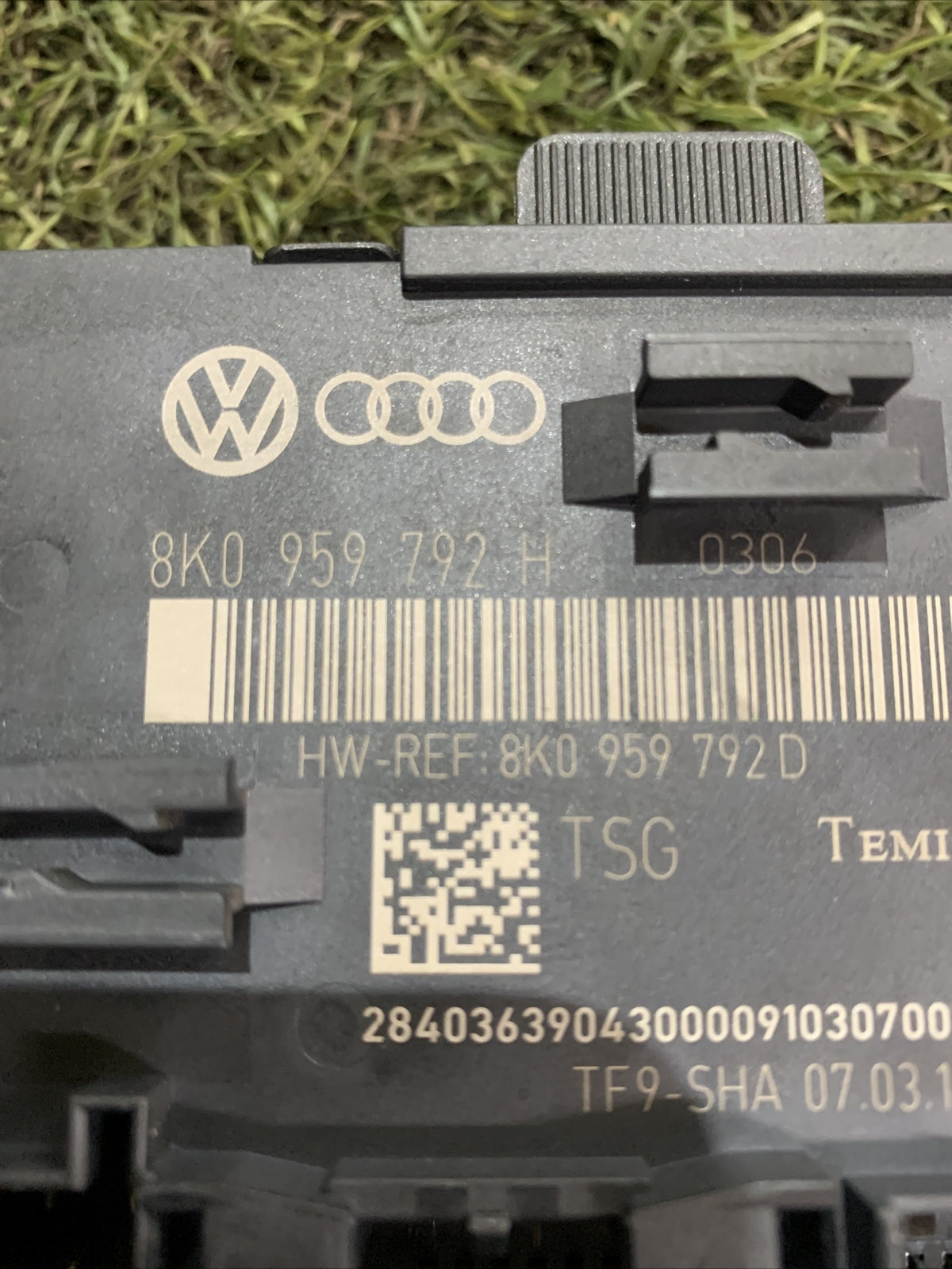 8K0959792H CENTRALINA COMFORT DX ANT AUDI A4 AVANT (8K5 - B8)