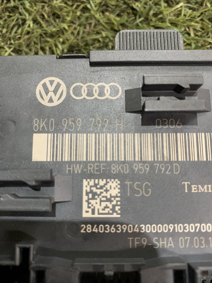 8K0959792H CENTRALINA COMFORT DX ANT AUDI A4 AVANT (8K5 - B8)