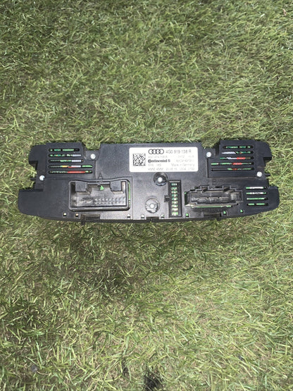 Audi A6 S6 A7 RS7 comandi riscaldamento posteriore display centrale 4G0919158R