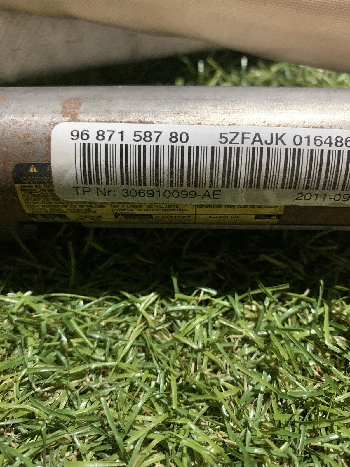 Tendina Airbag Sinistra Citroen DS4 2011 9687158780