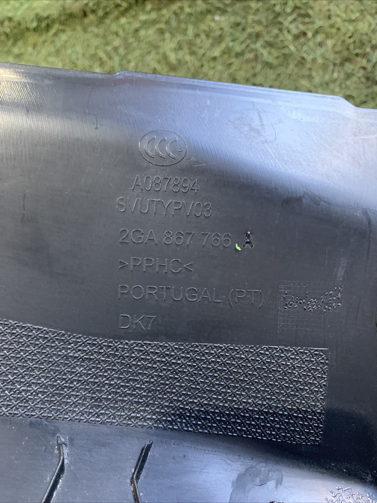 RIVESTIMENTO MONTANTE POSTERIORE INTERNO DESTRO VOLKSWAGEN T-ROC 2GA867766A