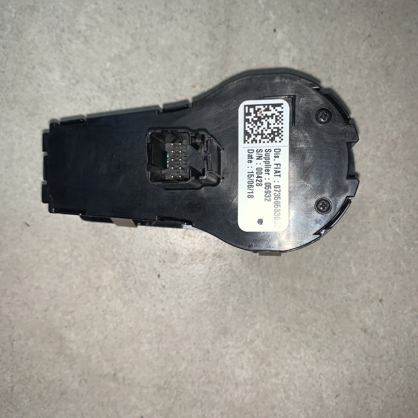 INTERRUTTORE COMANDO LUCI FIAT 500 X 07356583080