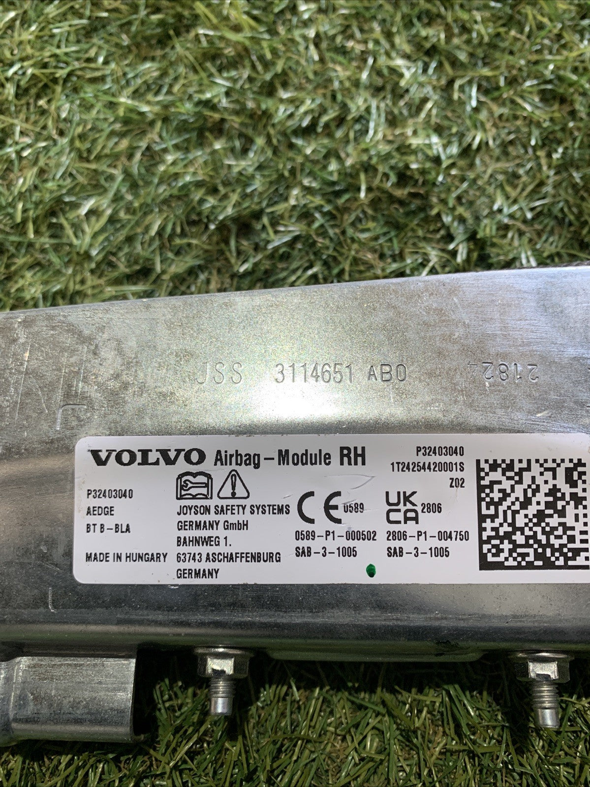 Airbag Sedile Destro Volvo XC60 2025 32403040