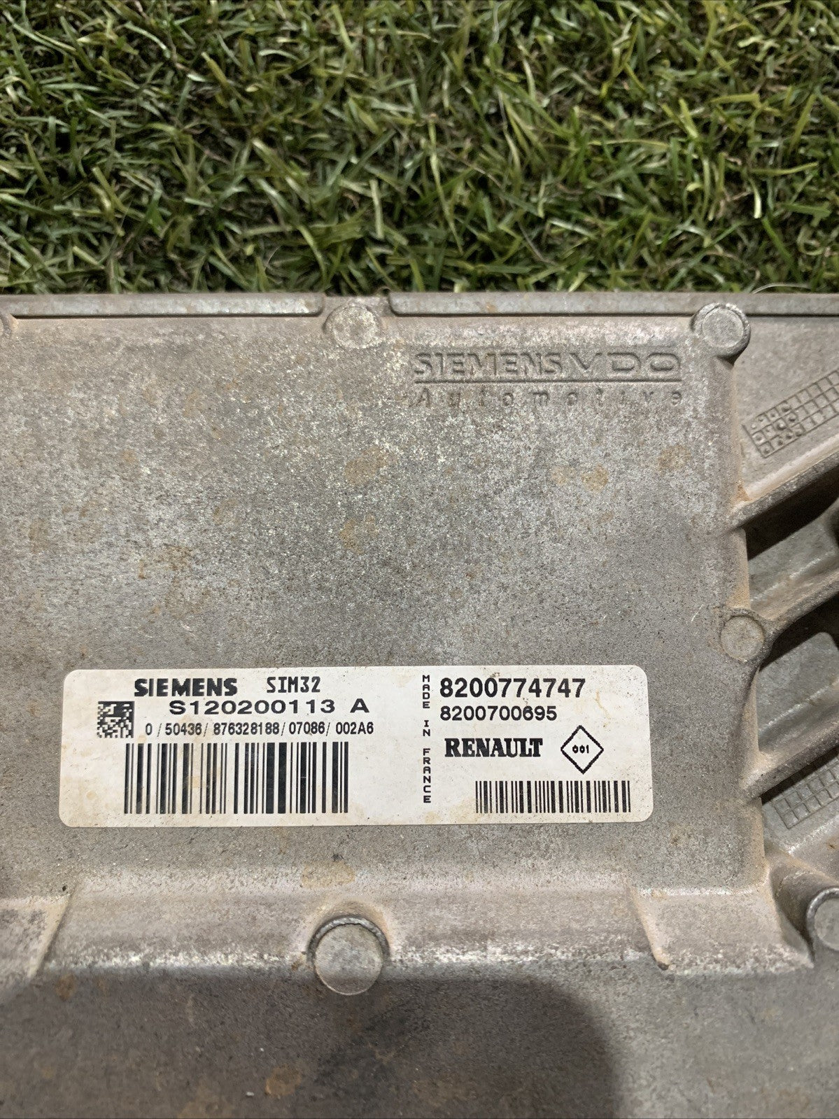 CENTRALINA  MOTORE INIZIONE RENAULT TWINGO 1.2 B 43KW 5M 3P 2009 8200774747