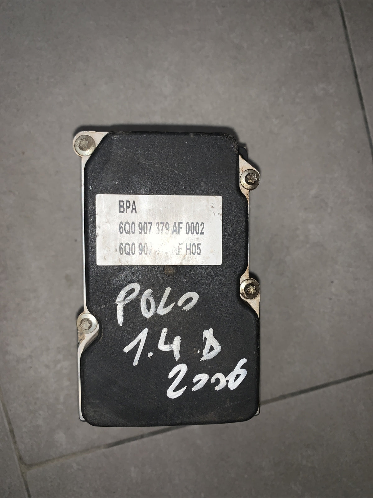 Centralina ABS Modulo Pompa BOSCH 0265800511 6Q0614117N VOLKSWAGEN POLO 9N 2005