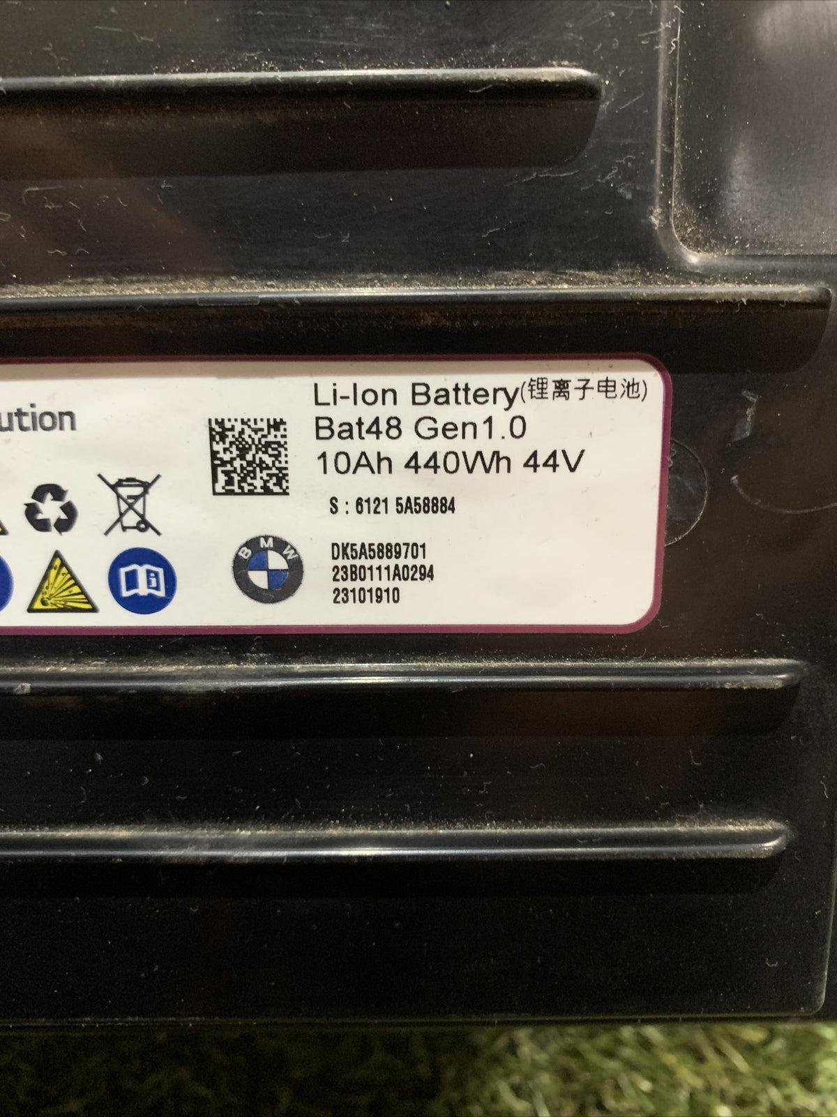 GRUPPO BATTERIE (IBRIDO) (AL LITIO) PER BMW X4 2022 G02 61215A58884