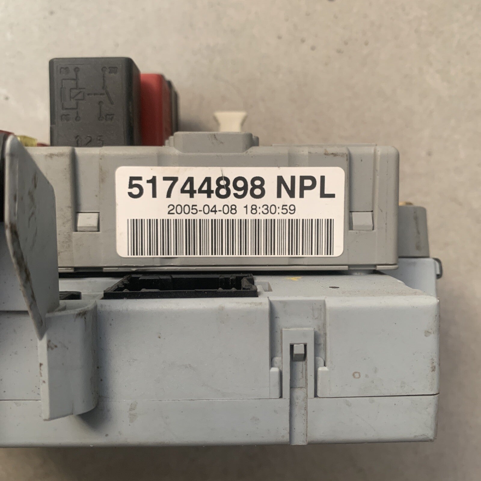 Body Computer Fiat Punto dal 2003 al 2011 Cod 51744898