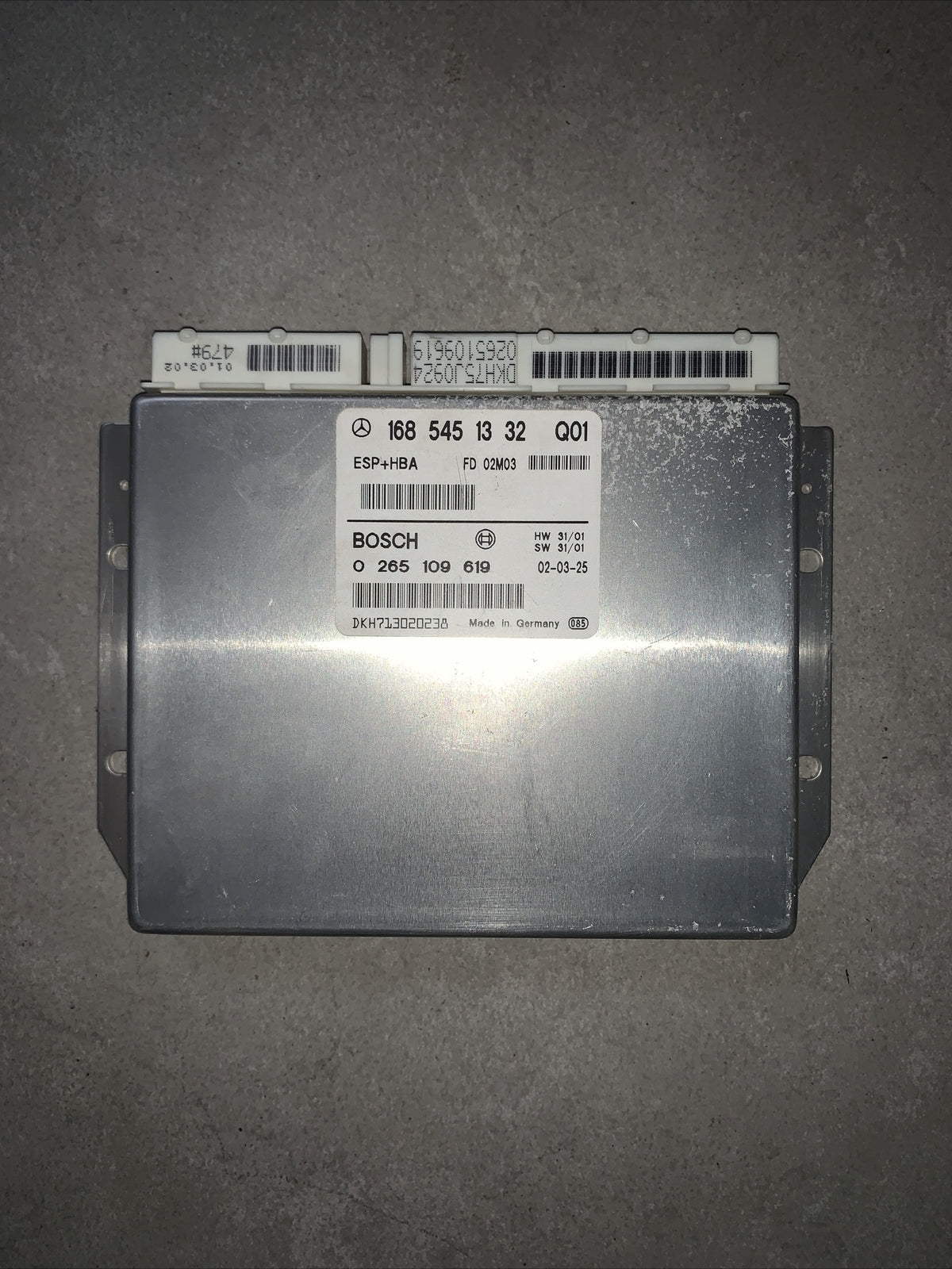 Centralina Stabilita ESP+HBA BOSCH 0265109619 MERCEDES-BENZ 1685451332 Classe A