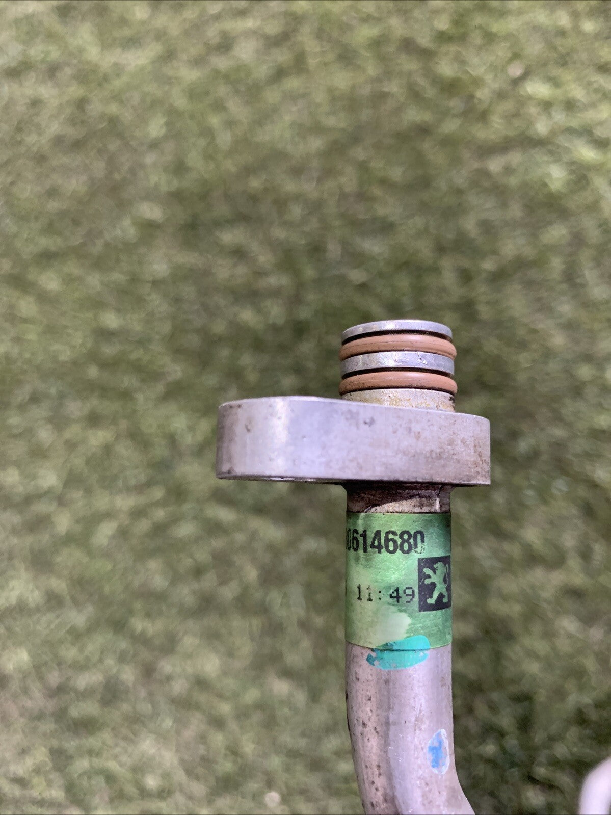 9680614680 TUBO CONDOTTO ARIA CONDIZIONATA A/C PEUGEOT 207 1.4 D