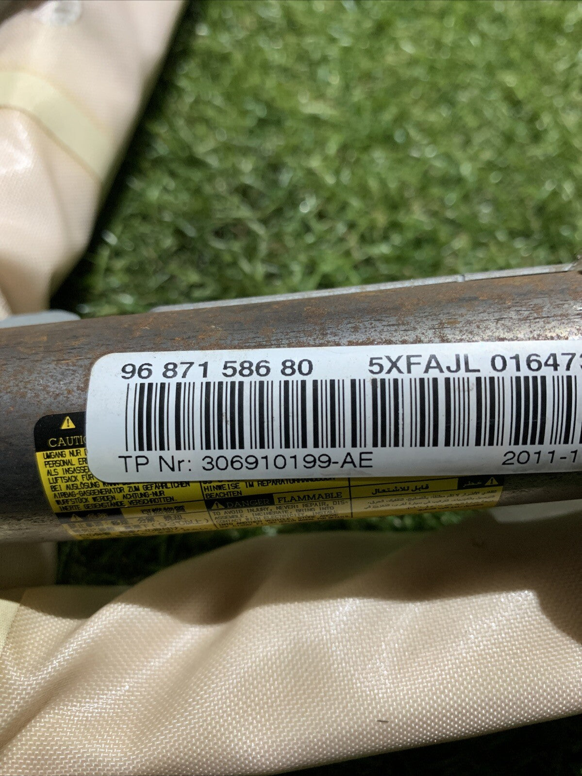 Tendina Airbag destra CITROEN DS4 2011 9687158680