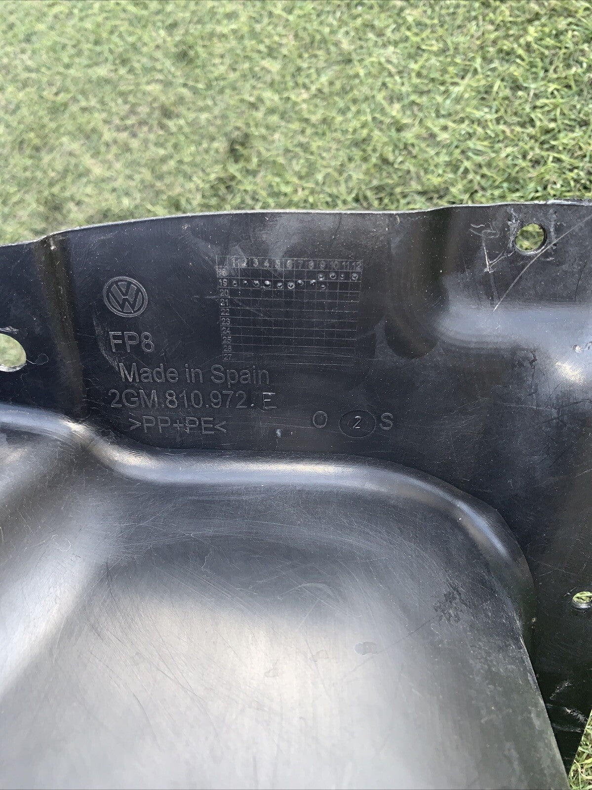 PASSARUOTA POST DX VOLKSWAGEN T-CROSS Serie 2GM810972E