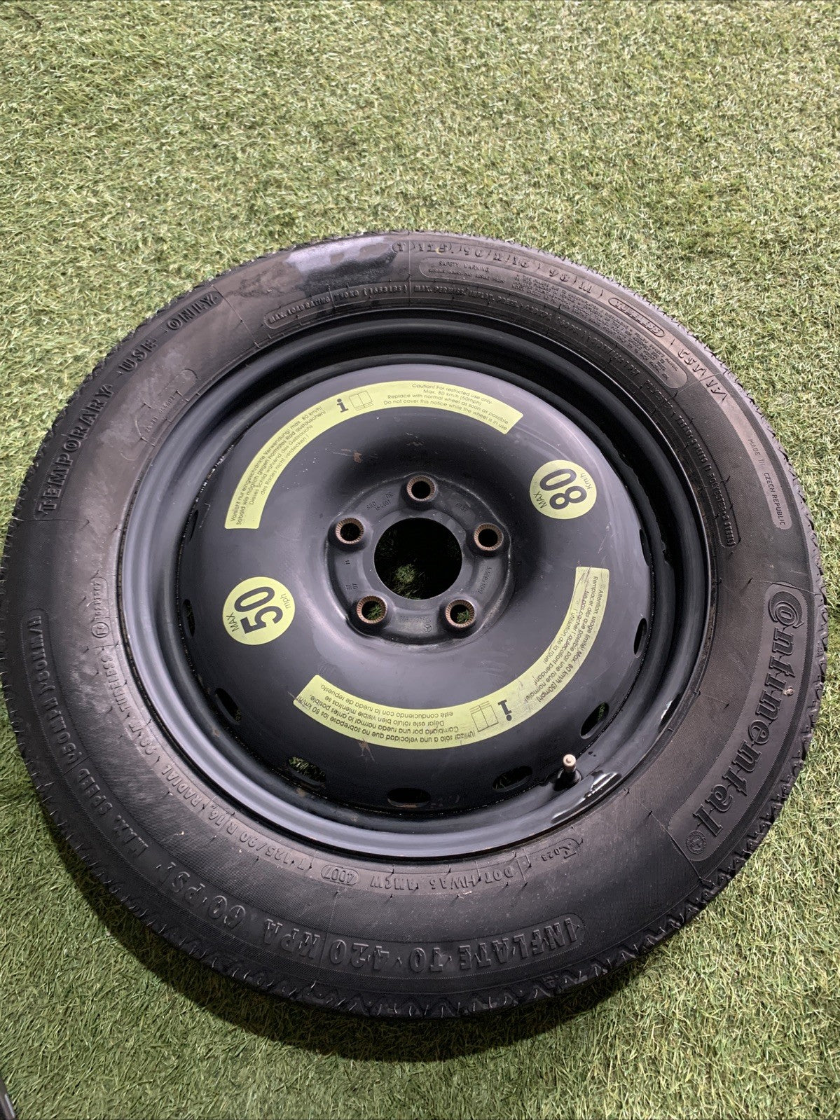 Ruotino Di Scorta 125/90R16 Mercedes Classe A W169 1694000802