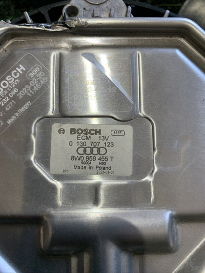 Elettro ventola Audi Q8 2018 3.0 Diesel 0130707123