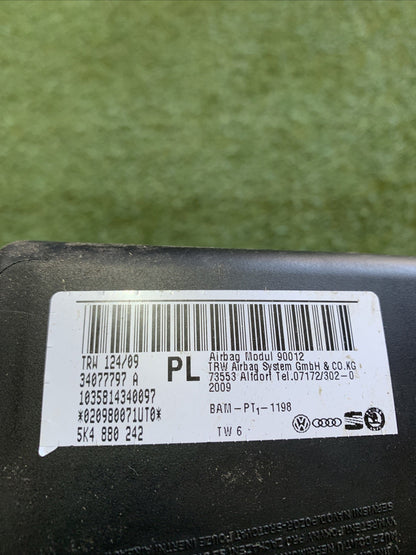 AIRBAG SEDILE DESTRO VOLKSWAGEN Golf 6 Berlina 5K4880242 (08>12)