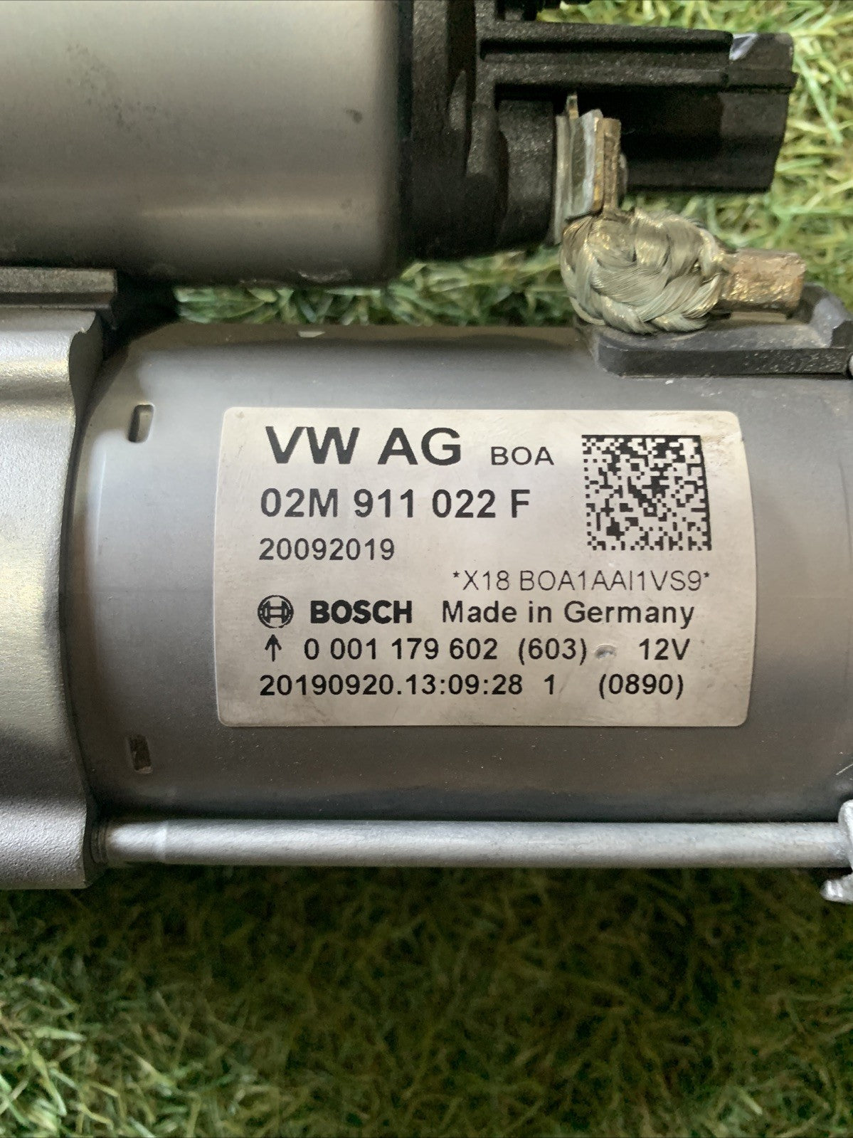 Motorino Avviamento Volkswagen Tiguan 2020 1.5 Benzina 02M911022F