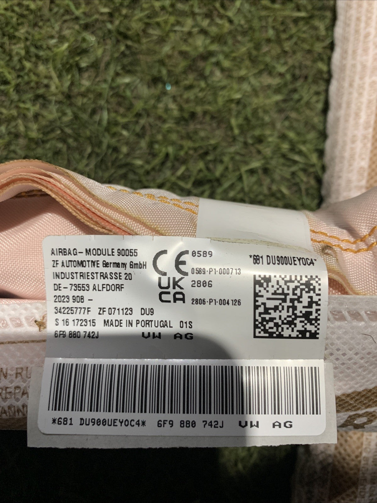 Tendina Airbag Destra Seat Arona 2024 6F9880742J