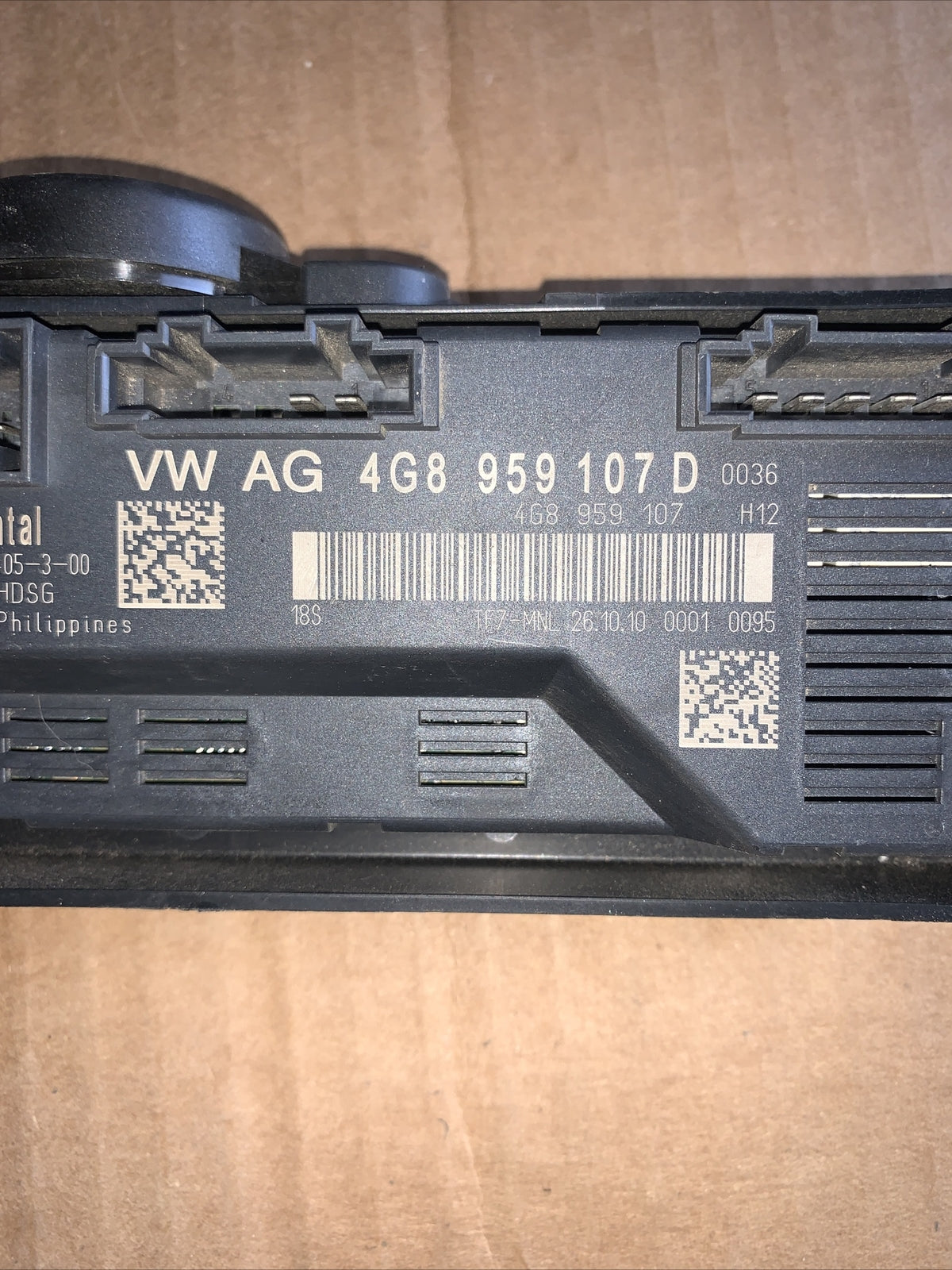 AUDI A7 S7 4G 2010-17 CENTRALINA PORTELLONE AUTOMATICO 4G8959107D ORIGINALE