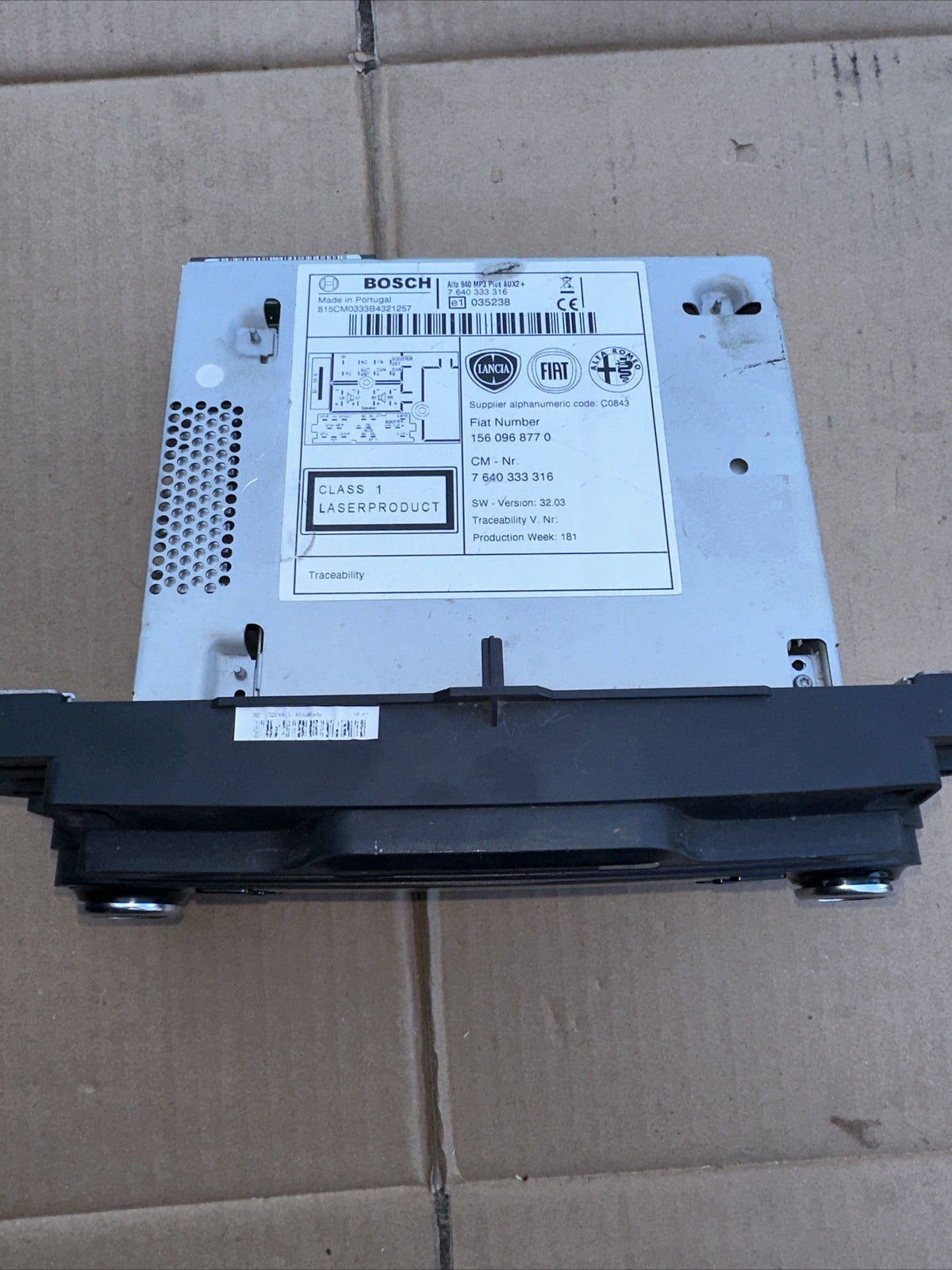 1560968770 AUTORADIO ALFA ROMEO GIULIETTA ANNO 2014