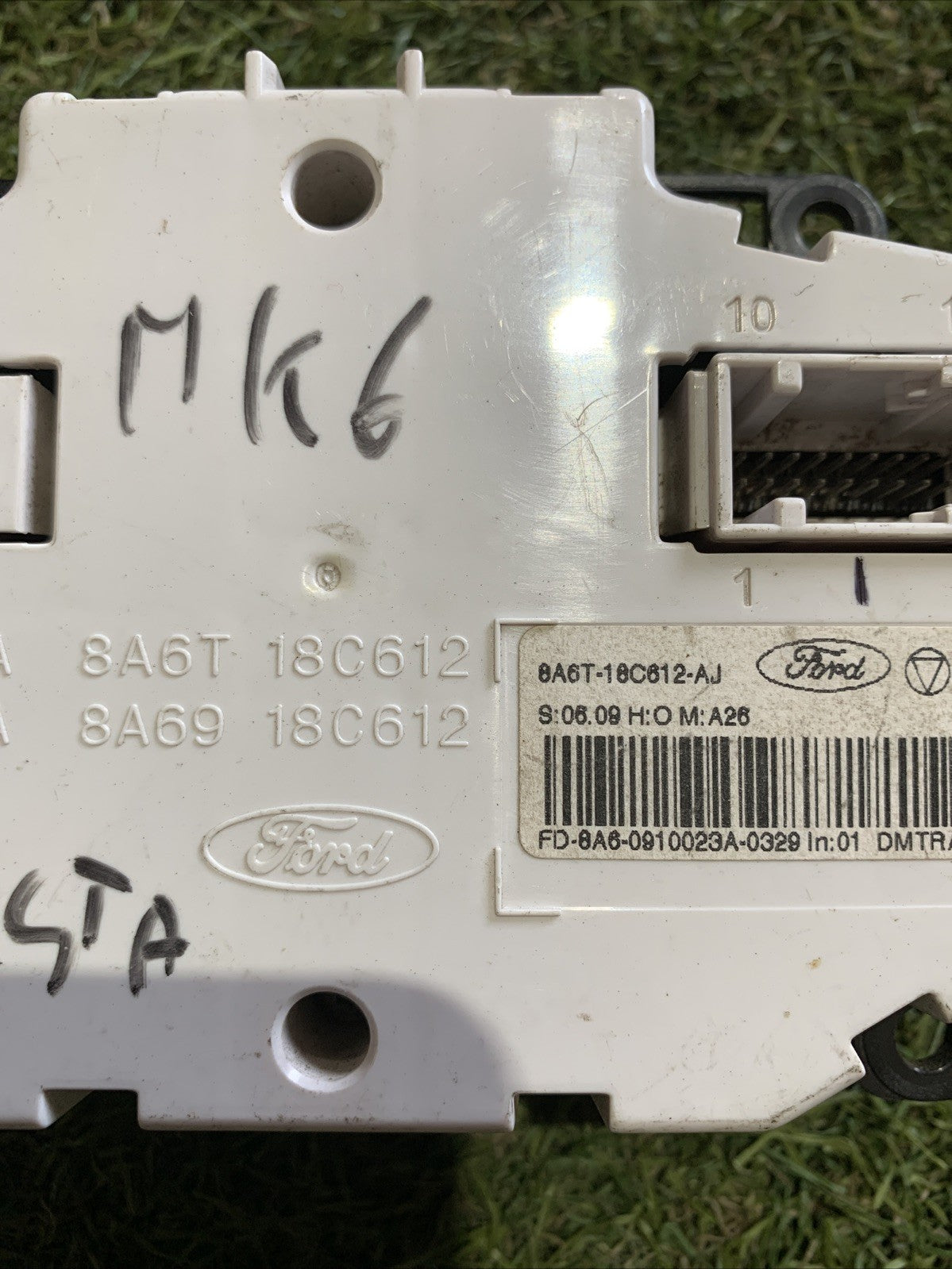 8A6T-18C612-AJ CENTRALINA GRUPPO DI COMANDO CLIMATIZZATORE FORD FIESTA 2010