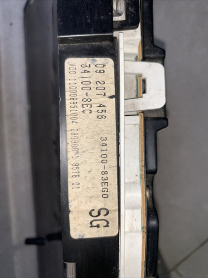 Contachilometri Opel Agila Cod:09207456/ 110008951004