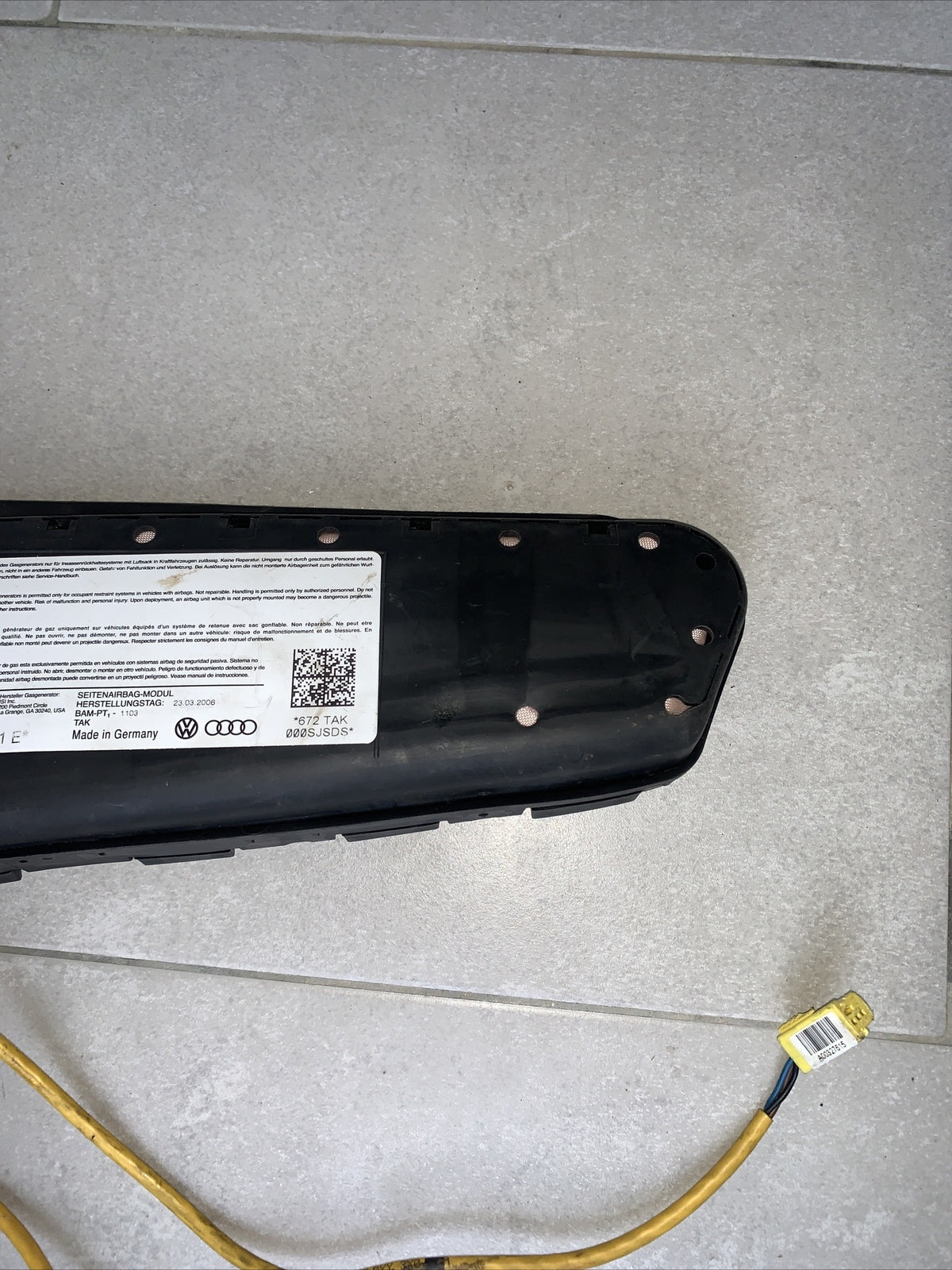 4f0880241e AIRBAG SEDILE SINISTRO LATO GUIDA AUDI A6 Avant Serie C6