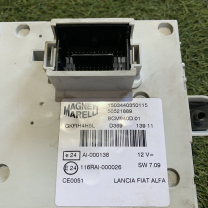 Body Computer Alfa Giulietta 2.0 Jtd 50521889