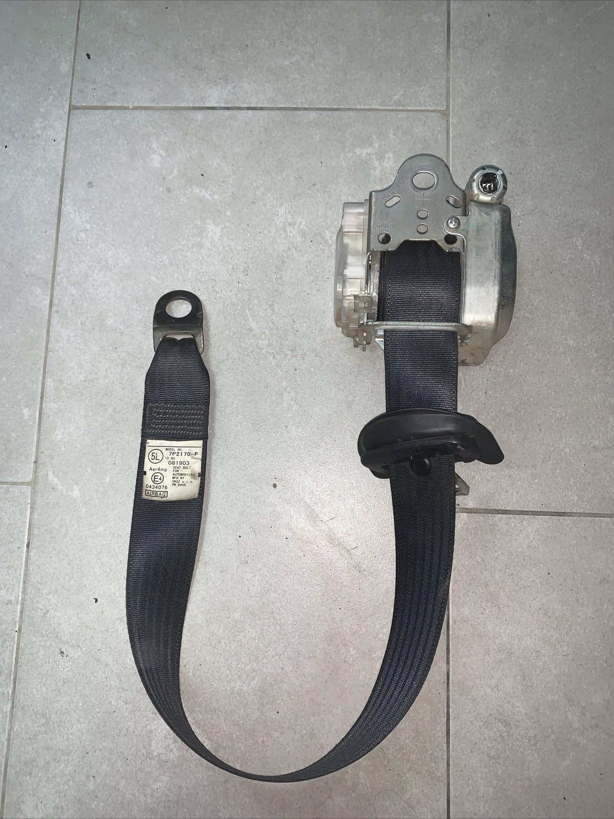 7P2170-P CINTURA PRETENSIONATORE ANTERIORE SINISTRA TOYOTA AYGO 2005-2014