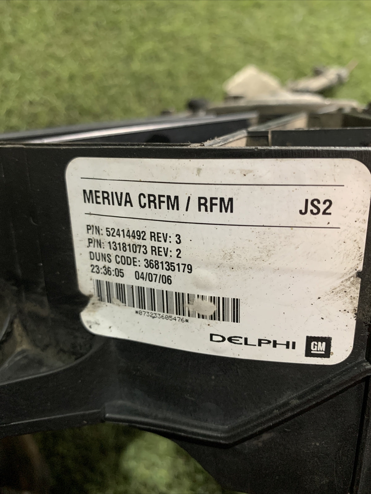 8240391 ELETTROVENTOLA OPEL MERIVA (A) 1.6 B (2003 2010)