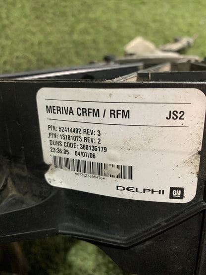 8240391 ELETTROVENTOLA OPEL MERIVA (A) 1.6 B (2003 2010)