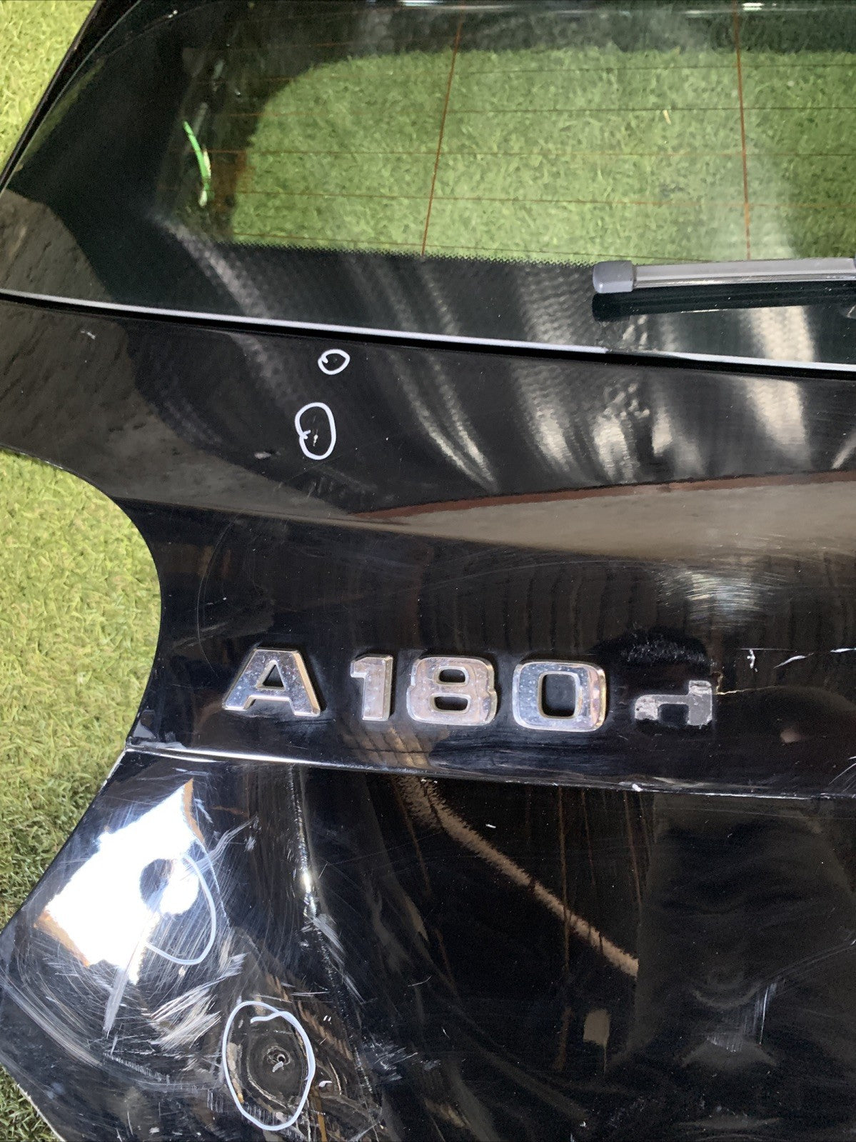 PORTELLONE COFANO BAULE POSTERIORE MERCEDES CLASSE A W176 DAL 2012 AL 2018