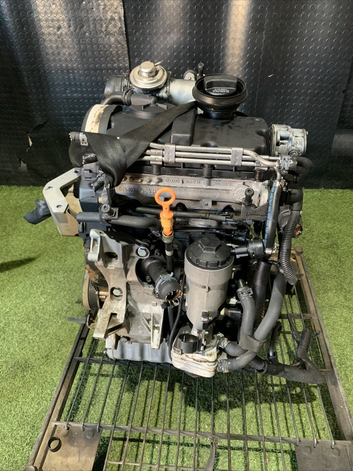 MOTORE COMPLETO  VOLKSWAGEN Polo 4° Serie BAY Diesel 1400 (01 09)