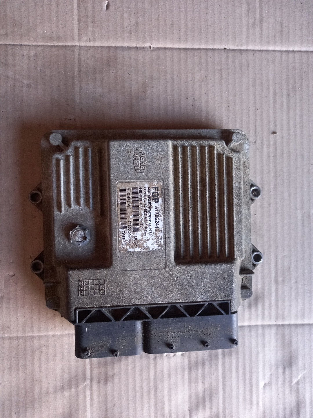 CENTRALINA MOTORE FIAT Grande Punto 1° Serie MJD 6F3.P7 199A2000 diesel 1159819