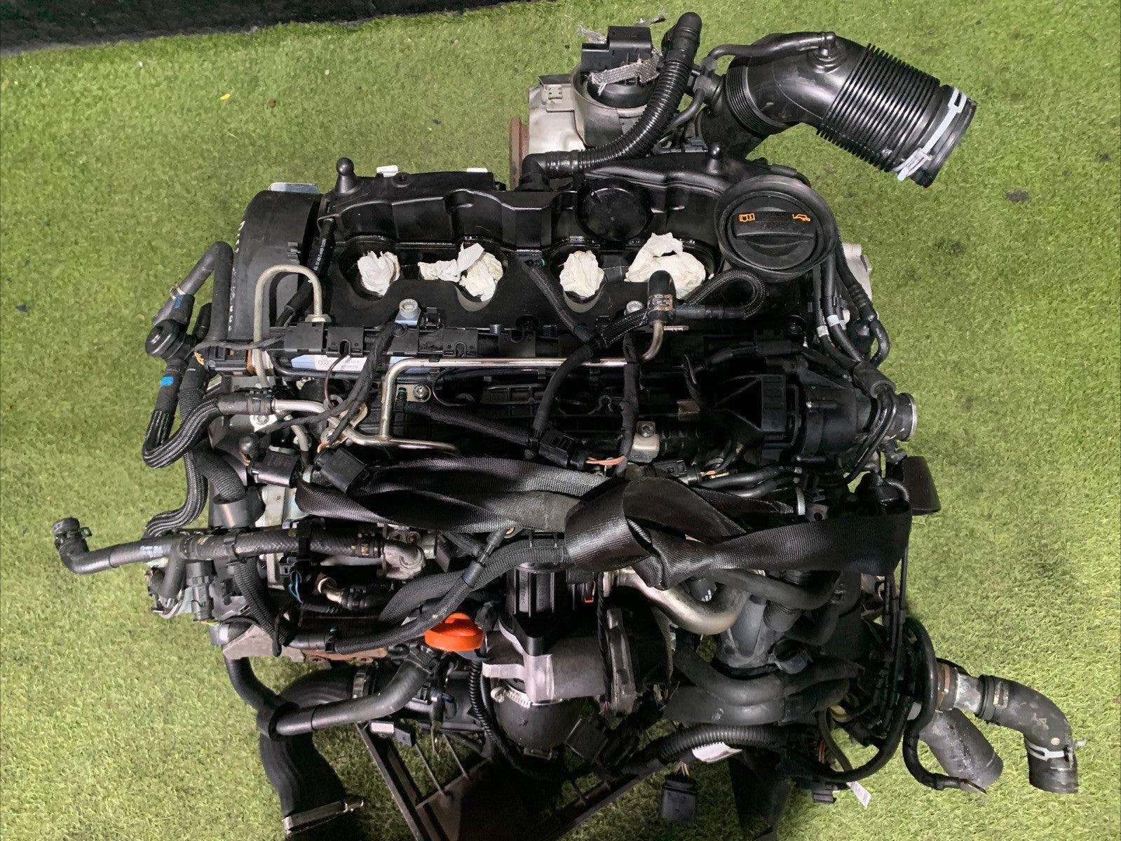 MOTORE CAY CAYB VOLKSWAGEN POLO 1.6 TDI 66KW 2011 SENZA INIETTORI