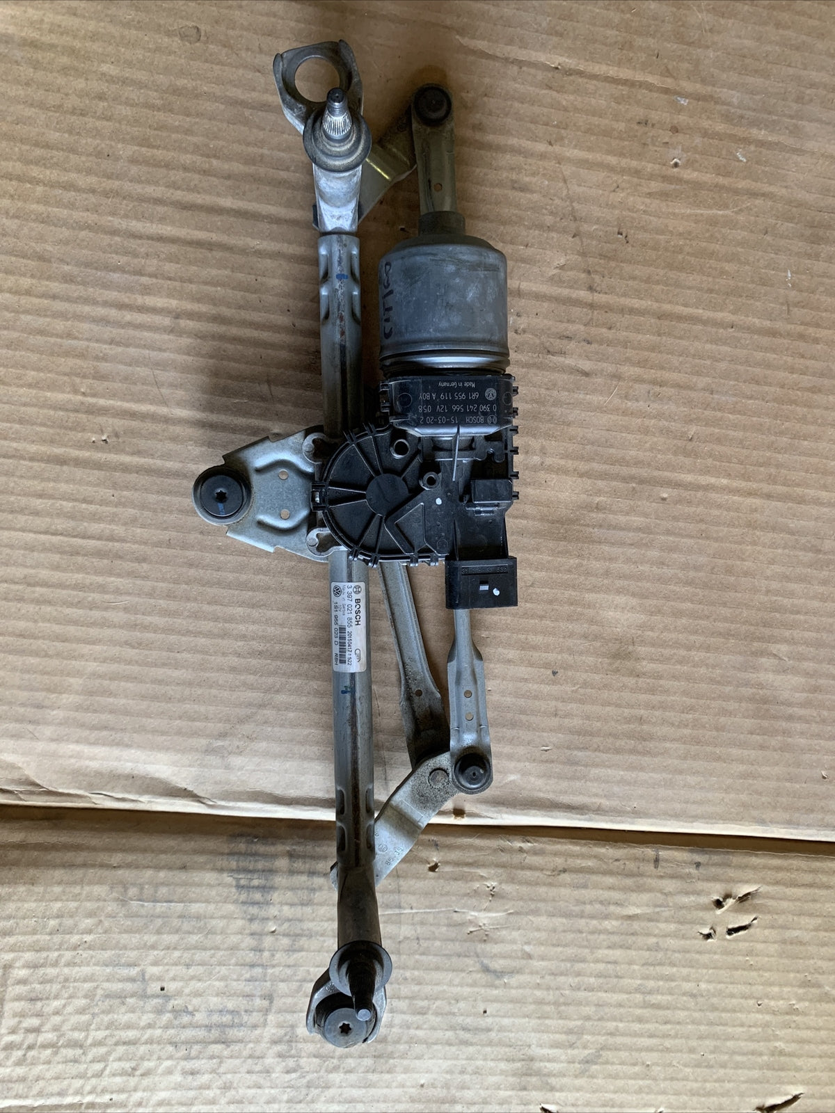 MOTORINO TANDEM TERGICRISTALLO ANT VW UP-SEAT MII COD 1S1955023D