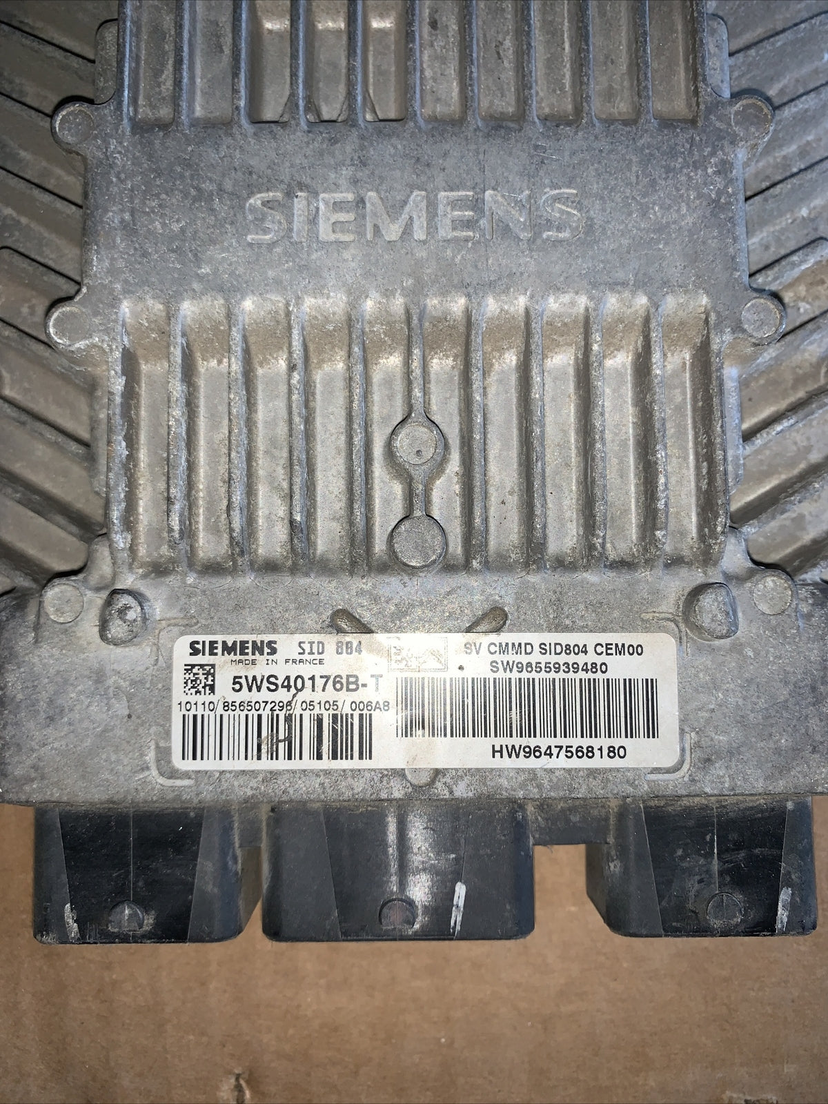 Centralina Motore Siemens ford 5WS40176B-T SW 9655939480 HW 9647568180 SID 804
