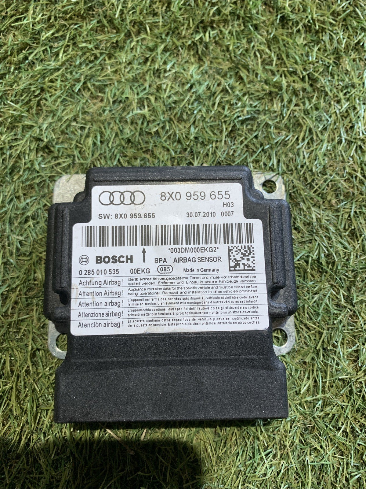 Centralina Airbag Audi A1 8X 2010 8X0959655