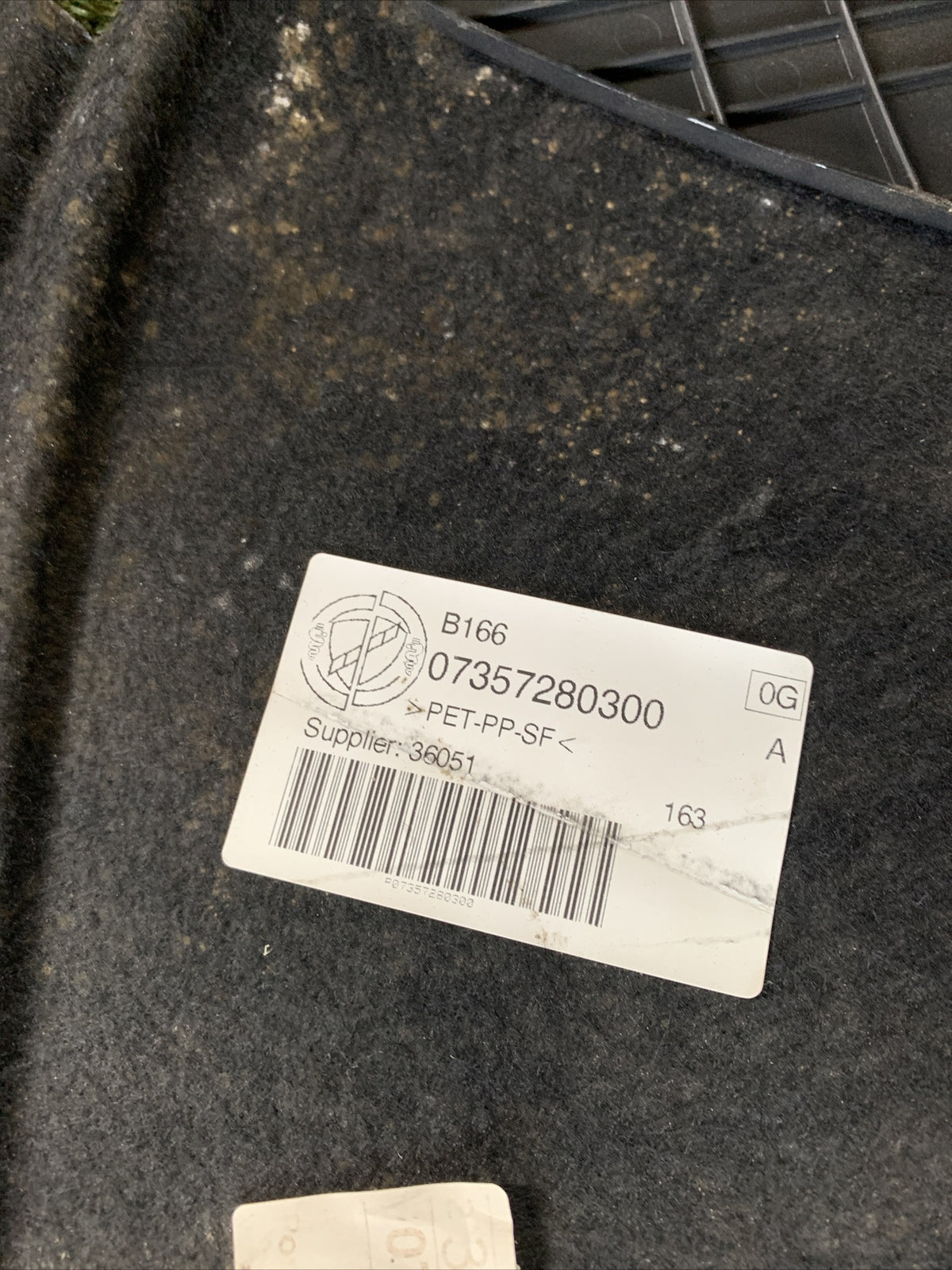 Rivestimento Baule Sinistro Fiat 500X 07357280300