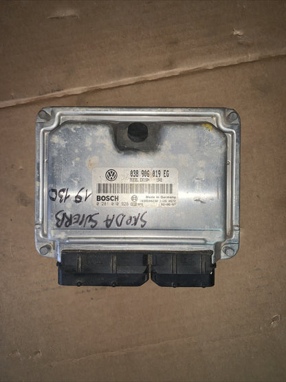 038906019EG CENTRALINA MOTORE BOSCH SKODA SUPERB 1.9 TDI (2001\2008)