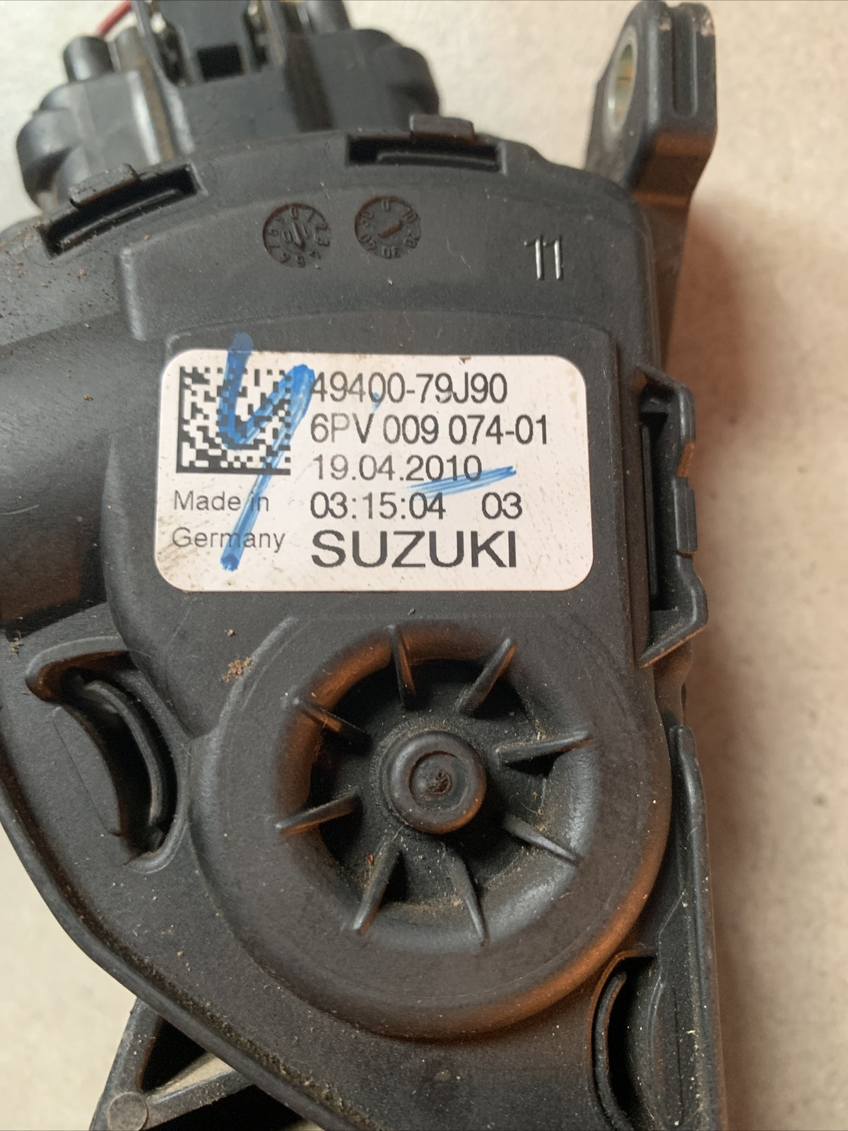 PEDALE ACCELERATORE FIAT Sedici 49400-79J90