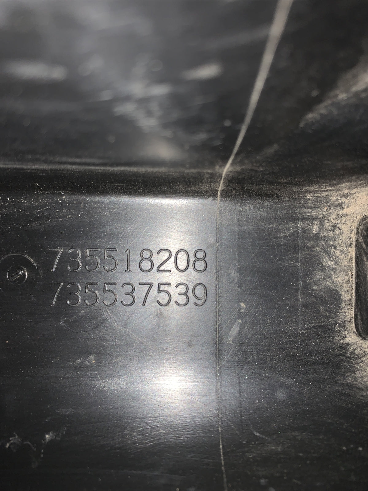 735518208 MASCHERINA RIVESTIMENTO INTERNO PORTELLONE POSTERIORE FIAT PANDA 312